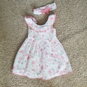 3T Catherine Malandrino mini Dress with Matching Headband